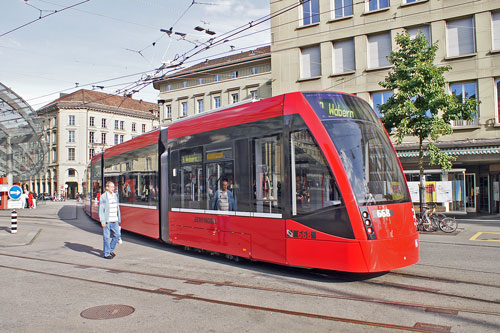 Bern Combino Classic 6/8 Tram - www.simplonpc.co.uk - Photo: ©1988 Ian Boyle