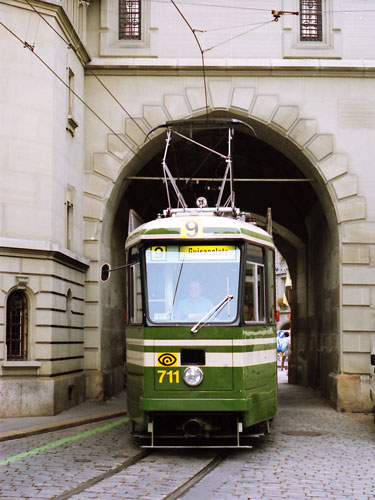 Bern Be8/8 Tram - www.simplonpc.co.uk - Photo: ©1988 Ian Boyle