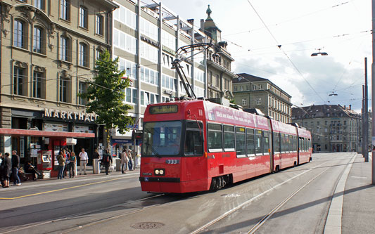 Bern Be4/8 Tram - www.simplonpc.co.uk - Photo: ©1988 Ian Boyle