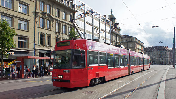 Bern Be4/8 Tram - www.simplonpc.co.uk - Photo: ©1988 Ian Boyle