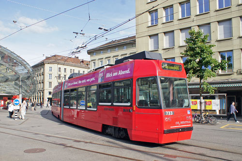 Bern Be4/8 Tram - www.simplonpc.co.uk - Photo: ©1988 Ian Boyle