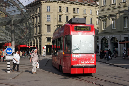 Bern Be4/8 Tram - www.simplonpc.co.uk - Photo: ©1988 Ian Boyle