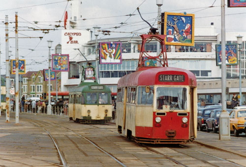 BLACKPOOL TRAMS - Photo: ©1978 Ian Boyle - www.simplompc.co.uk - Simplon Postcards