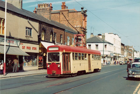 BLACKPOOL TRAMS - Photo: ©1978 Ian Boyle - www.simplompc.co.uk - Simplon Postcards