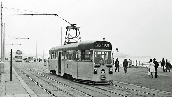 BLACKPOOL TRAMS - Photo: ©1974 Ian Boyle - www.simplompc.co.uk - Simplon Postcards