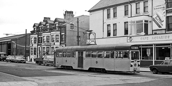 BLACKPOOL TRAMS - Photo: ©1974 Ian Boyle - www.simplompc.co.uk - Simplon Postcards