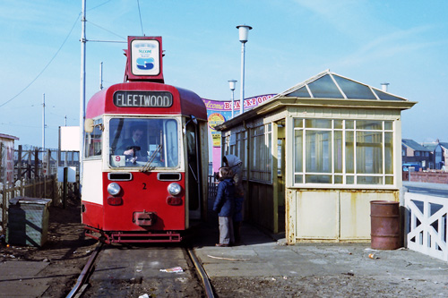 BLACKPOOL TRAMS - Photo: ©1983 Ian Boyle - www.simplompc.co.uk - Simplon Postcards