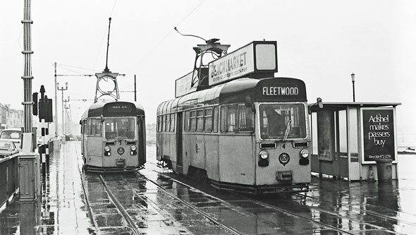 BLACKPOOL TRAMS - Photo: ©1973 Ian Boyle - www.simplompc.co.uk - Simplon Postcards