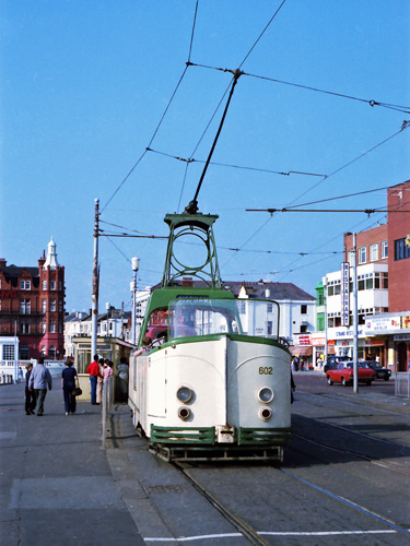 BLACKPOOL TRAMS - Photo: ©1981 Ian Boyle - www.simplompc.co.uk - Simplon Postcards