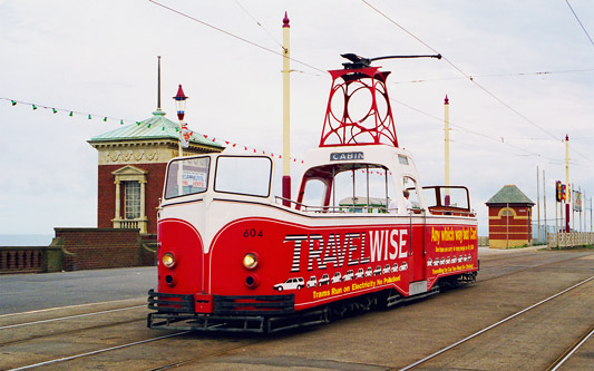 BLACKPOOL TRAMS - Photo: ©1981 Ian Boyle - www.simplompc.co.uk - Simplon Postcards