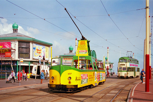 BLACKPOOL TRAMS - Photo: ©1986 Ian Boyle - www.simplompc.co.uk - Simplon Postcards