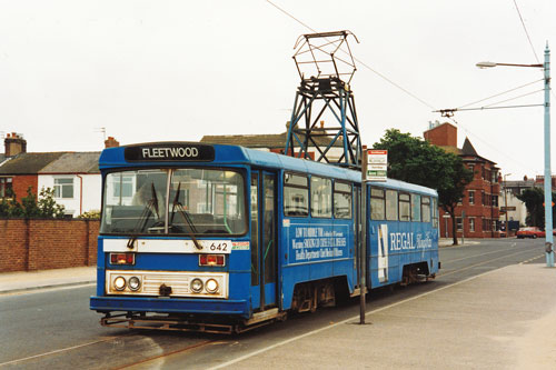 BLACKPOOL TRAMS - Photo: ©1993 Ian Boyle - www.simplompc.co.uk - Simplon Postcards