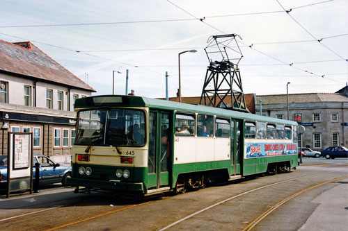 BLACKPOOL TRAMS - Photo: ©1993 Ian Boyle - www.simplompc.co.uk - Simplon Postcards