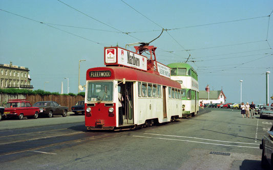 BLACKPOOL TRAMS - Photo: ©1976 Ian Boyle - www.simplompc.co.uk - Simplon Postcards