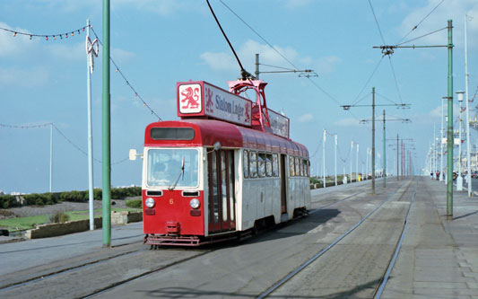 BLACKPOOL TRAMS - Photo: ©1979 Ian Boyle - www.simplompc.co.uk - Simplon Postcards