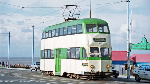 BLACKPOOL TRAMS - Simplon Postcards - www.simplonpc.co.uk - Simplon Postcards