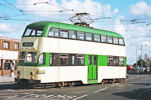 BLACKPOOL TRAMS - Simplon Postcards - www.simplonpc.co.uk - Simplon Postcards