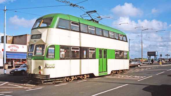 BLACKPOOL TRAMS - Simplon Postcards - www.simplonpc.co.uk - Simplon Postcards