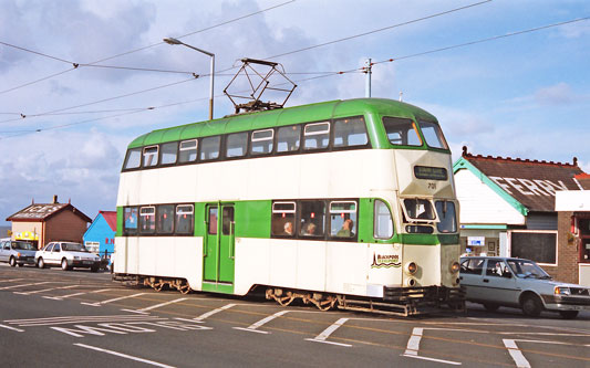 BLACKPOOL TRAMS - Simplon Postcards - www.simplonpc.co.uk - Simplon Postcards