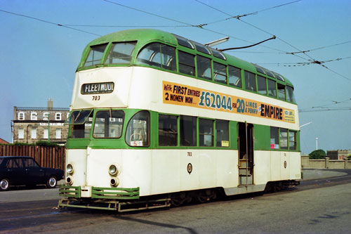 BLACKPOOL TRAMS - Simplon Postcards - www.simplonpc.co.uk - Simplon Postcards