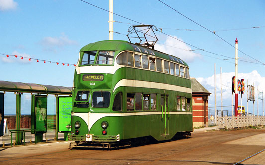 BLACKPOOL TRAMS - Simplon Postcards - www.simplonpc.co.uk - Simplon Postcards