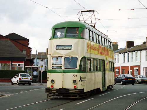 BLACKPOOL TRAMS - Simplon Postcards - www.simplonpc.co.uk - Simplon Postcards