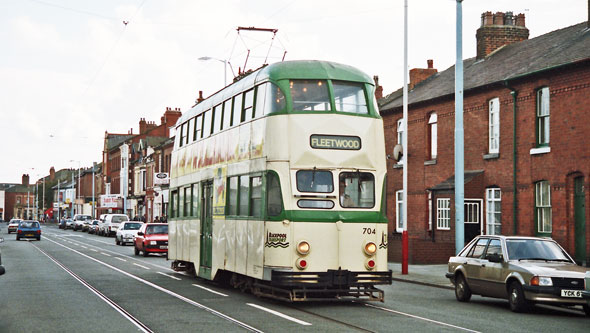 BLACKPOOL TRAMS - Simplon Postcards - www.simplonpc.co.uk - Simplon Postcards