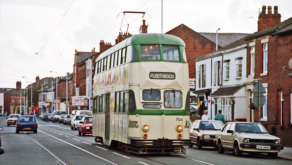 BLACKPOOL TRAMS - Simplon Postcards - www.simplonpc.co.uk - Simplon Postcards