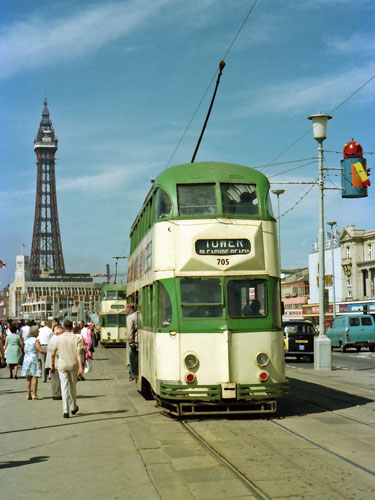 BLACKPOOL TRAMS - Simplon Postcards - www.simplonpc.co.uk - Simplon Postcards