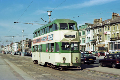 BLACKPOOL TRAMS - Simplon Postcards - www.simplonpc.co.uk - Simplon Postcards