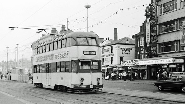 BLACKPOOL TRAMS - Simplon Postcards - www.simplonpc.co.uk - Simplon Postcards