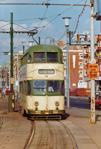 BLACKPOOL TRAMS - Photo: ©1979 Ian Boyle - www.simplompc.co.uk - Simplon Postcards