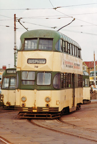 BLACKPOOL TRAMS - Photo: ©1979 Ian Boyle - www.simplompc.co.uk - Simplon Postcards