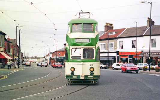 BLACKPOOL TRAMS - Simplon Postcards - www.simplonpc.co.uk - Simplon Postcards