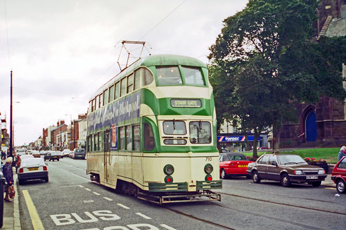 BLACKPOOL TRAMS - Simplon Postcards - www.simplonpc.co.uk - Simplon Postcards