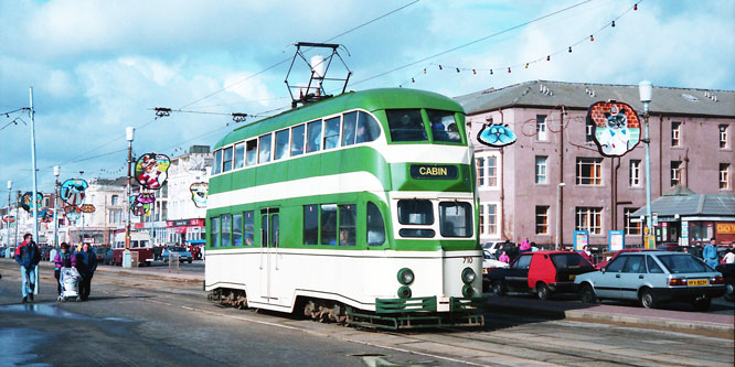 BLACKPOOL TRAMS - Simplon Postcards - www.simplonpc.co.uk - Simplon Postcards