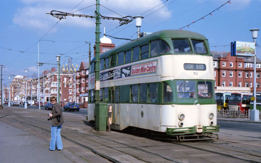 BLACKPOOL TRAMS - Simplon Postcards - www.simplonpc.co.uk - Simplon Postcards