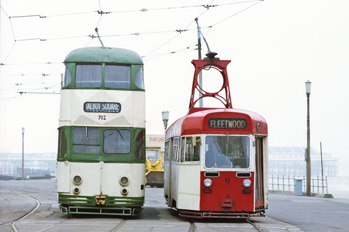 BLACKPOOL TRAMS - Simplon Postcards - www.simplonpc.co.uk - Simplon Postcards