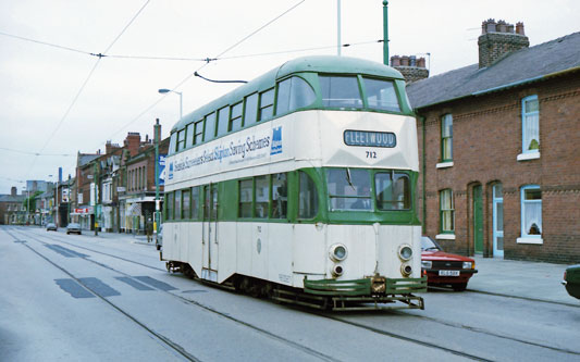 BLACKPOOL TRAMS - Simplon Postcards - www.simplonpc.co.uk - Simplon Postcards