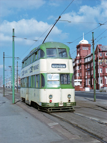 BLACKPOOL TRAMS - Simplon Postcards - www.simplonpc.co.uk - Simplon Postcards