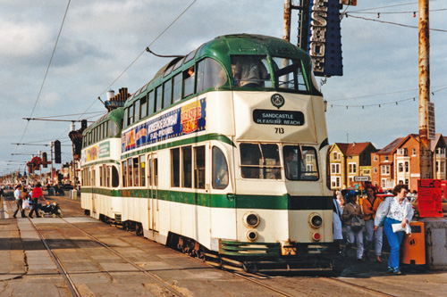 BLACKPOOL TRAMS - Simplon Postcards - www.simplonpc.co.uk - Simplon Postcards