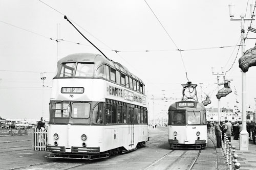 BLACKPOOL TRAMS - Simplon Postcards - www.simplonpc.co.uk - Simplon Postcards