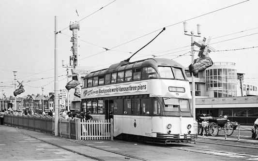 BLACKPOOL TRAMS - Simplon Postcards - www.simplonpc.co.uk - Simplon Postcards