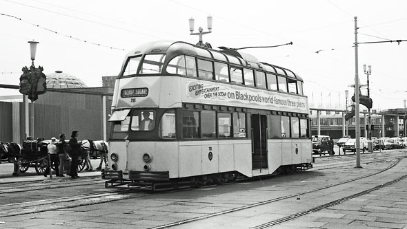 BLACKPOOL TRAMS - Simplon Postcards - www.simplonpc.co.uk - Simplon Postcards