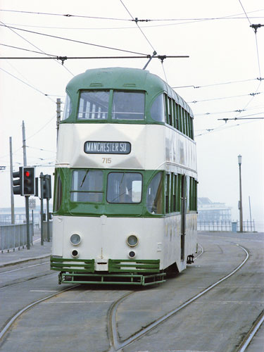 BLACKPOOL TRAMS - Simplon Postcards - www.simplonpc.co.uk - Simplon Postcards