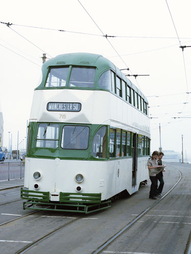 BLACKPOOL TRAMS - Simplon Postcards - www.simplonpc.co.uk - Simplon Postcards