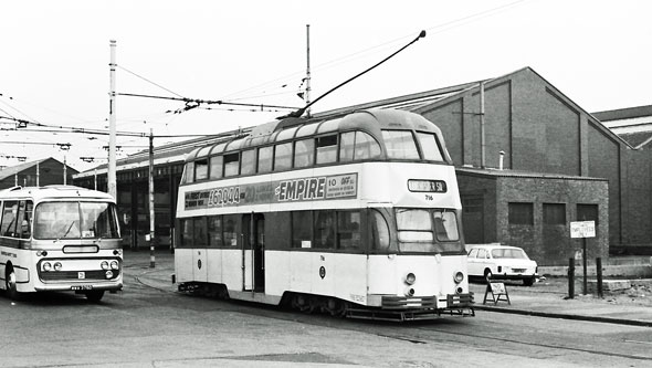 BLACKPOOL TRAMS - Simplon Postcards - www.simplonpc.co.uk - Simplon Postcards