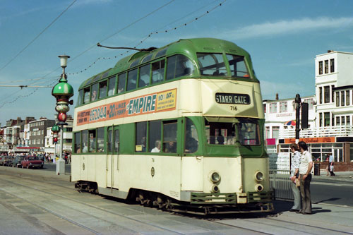 BLACKPOOL TRAMS - Simplon Postcards - www.simplonpc.co.uk - Simplon Postcards