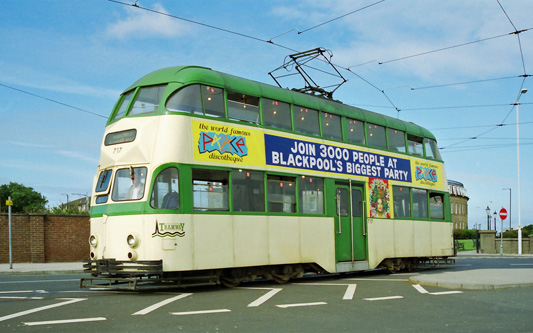 BLACKPOOL TRAMS - Simplon Postcards - www.simplompc.co.uk - Simplon Postcards