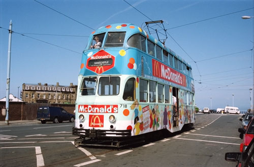 BLACKPOOL TRAMS - Simplon Postcards - www.simplonpc.co.uk - Simplon Postcards